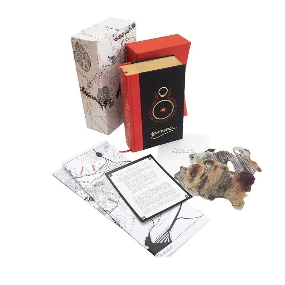 Lord of The Rings‎ JRR Tolkien Deluxe Illustrated Special Edition with Slipcase